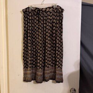 LIZ BAKER Boho Skirt Size L